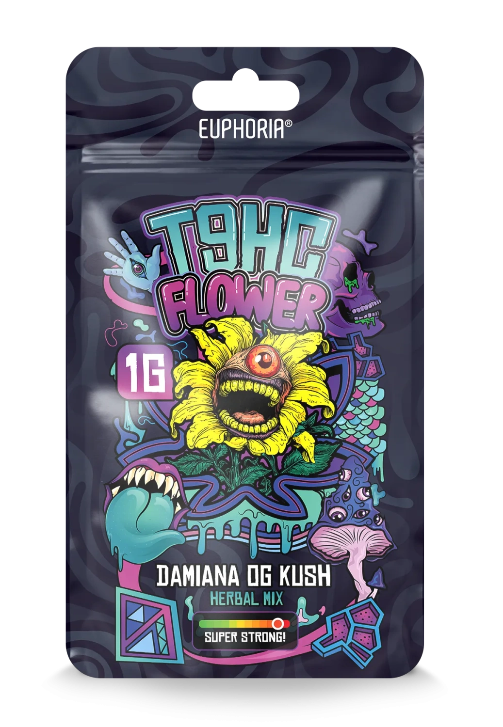 Euphoria T9HC Kräutermischung Damiana OG Kush, 1 g