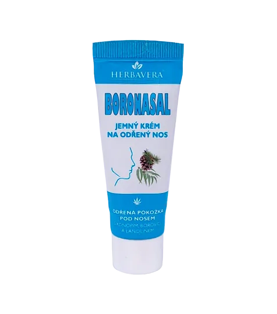 Herbavera jemný krém na nos Boronasal, 25 ml