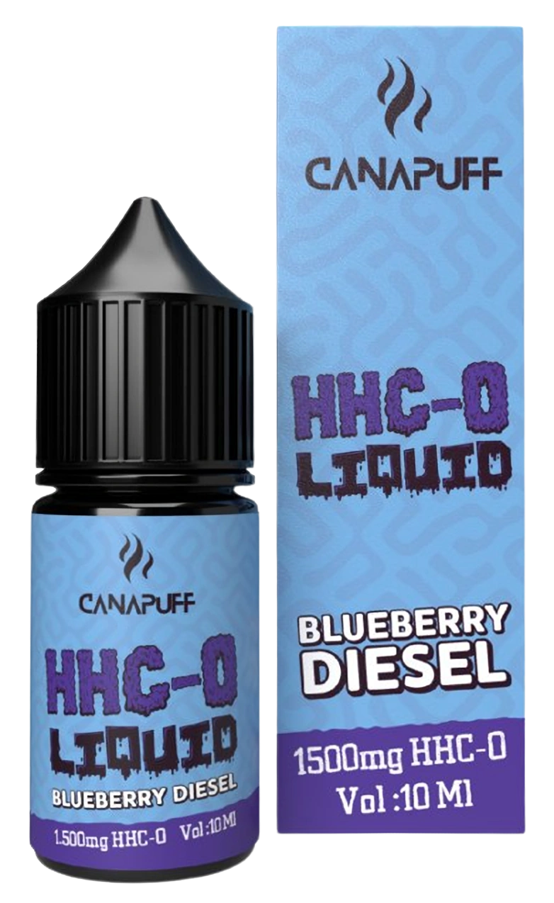 CanaPuff HHC-O Vloeibaar Bosbessen Diesel, 1500 mg, 10 ml