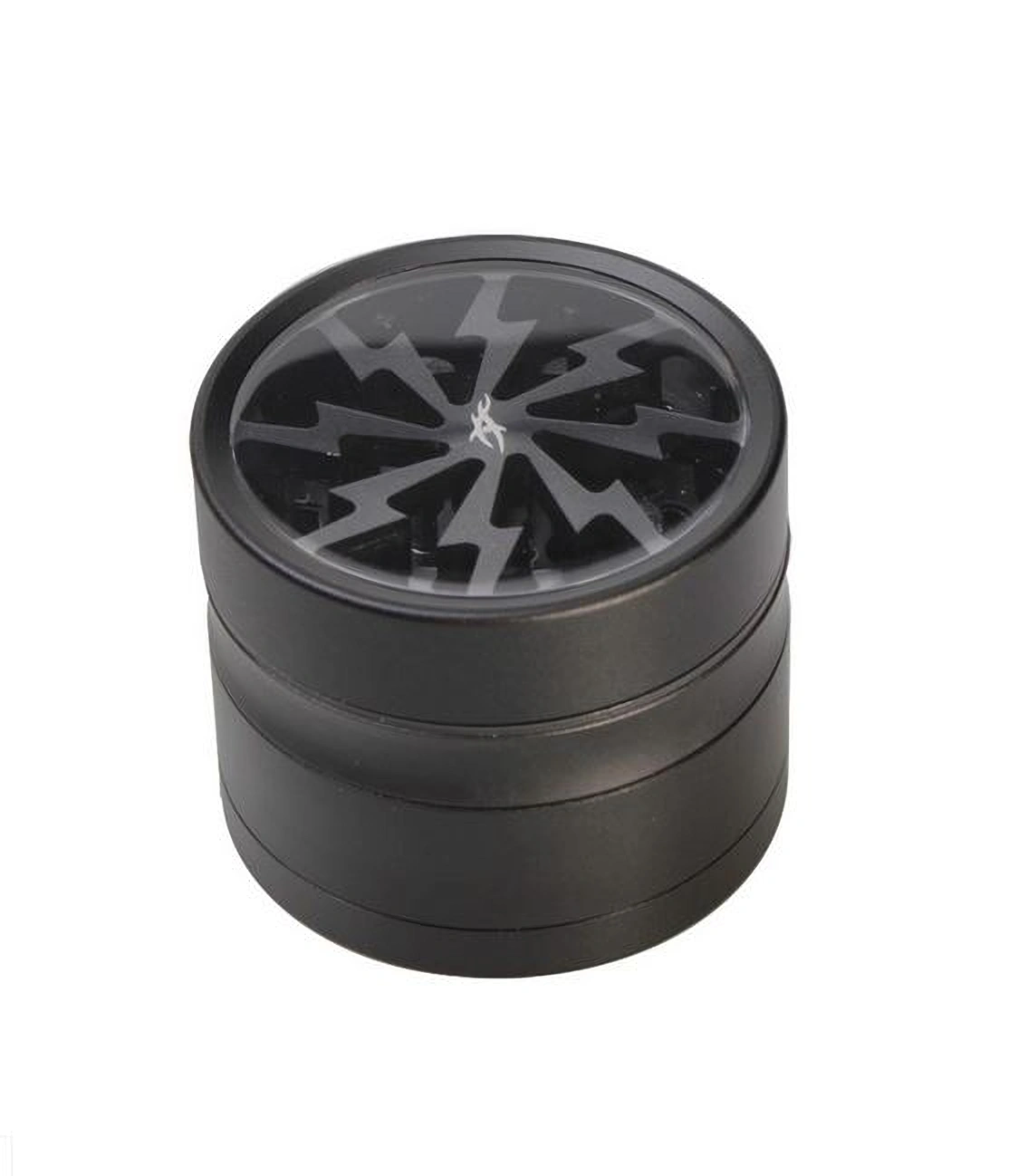 Thorinder Aluminium - Slijpmachine 4-delig, 50 mm - Zwart