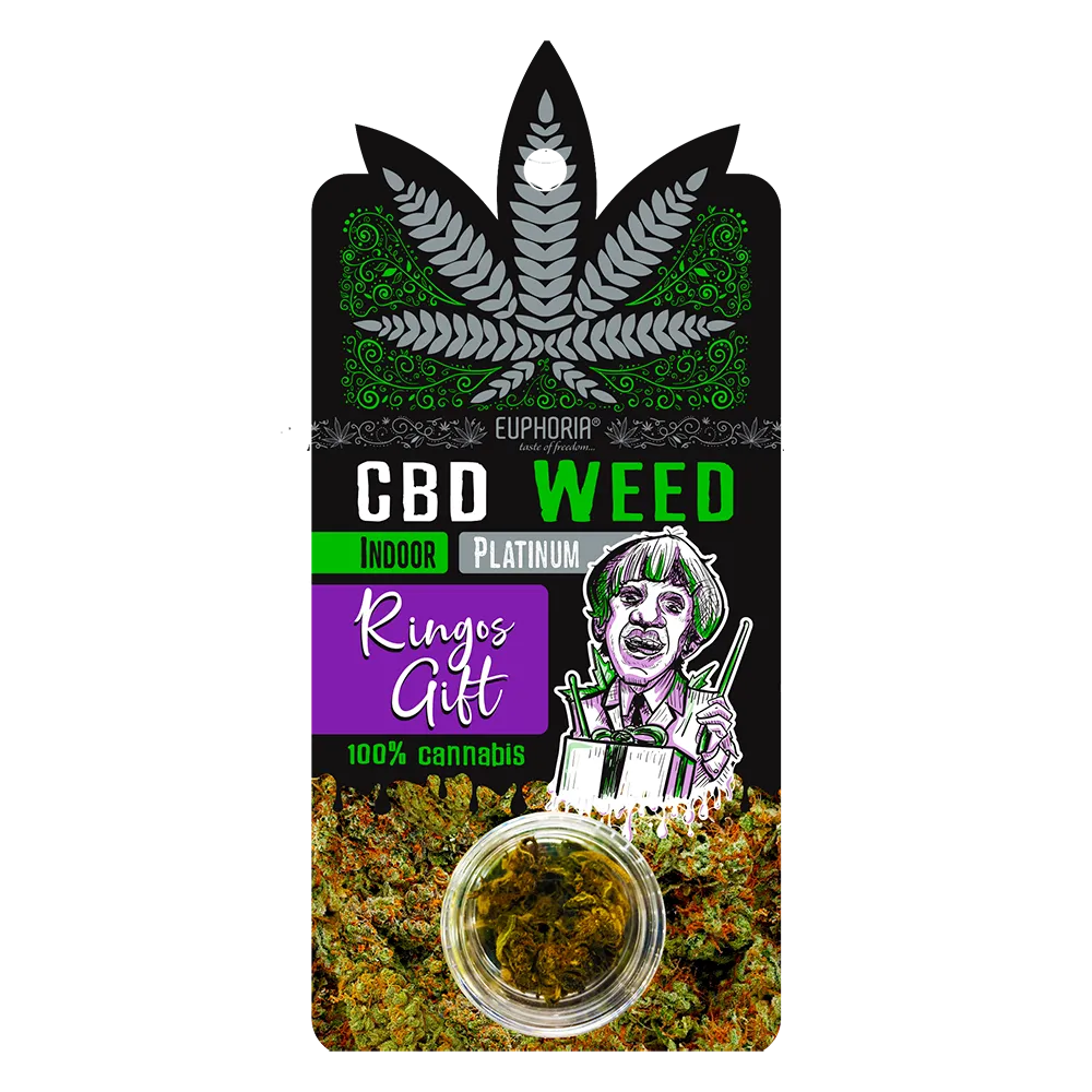 Euphoria CBD Weed Platinum Ringo's Gift, 0,7 g