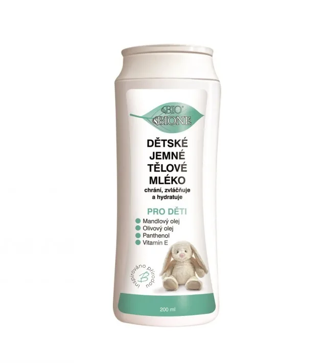 Bione Dětské extra jemné krémové tělové mléko, 200 ml