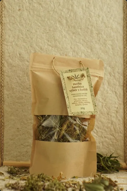 Dobré Konopí Konopná herba Santhica s CBG, 20 g