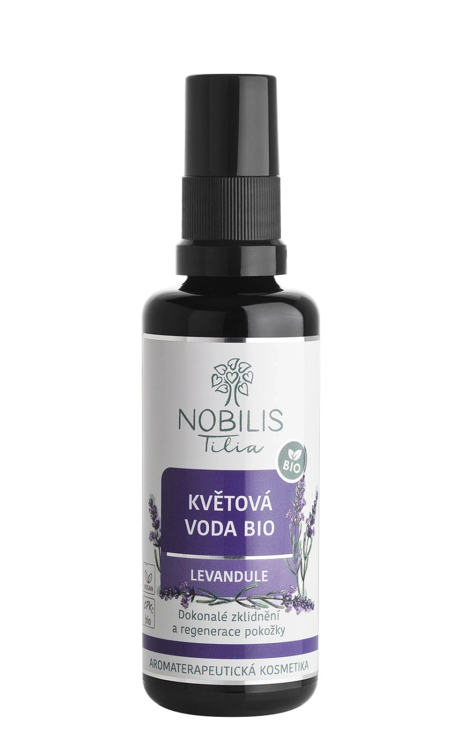 Nobilis Tilia Kvetinová voda BIO Levanduľa, 200 ml