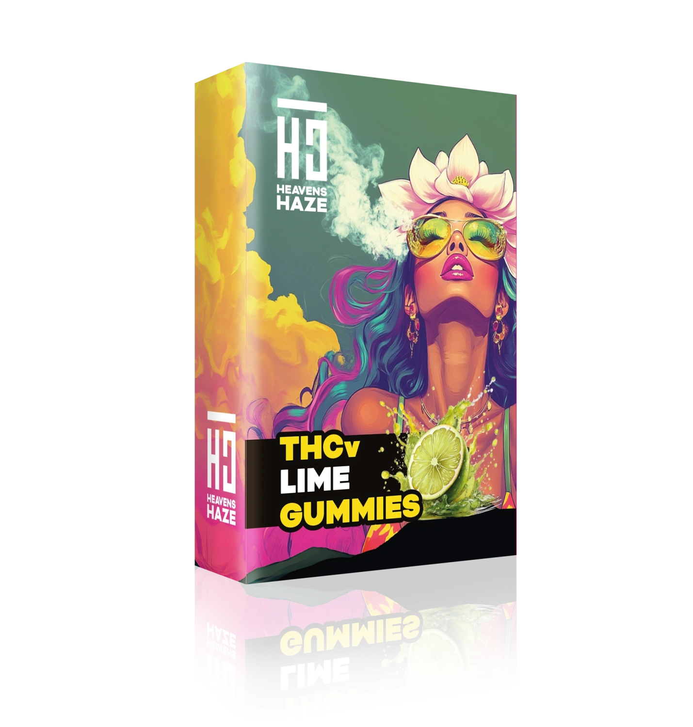 Heavens Haze THCV Gummies Lime 5 pcs - 15 mg THCV + 5 mg CBN, 22,5 g