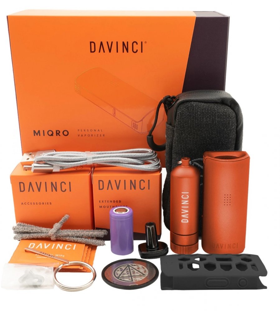 DaVinci MIQRO-verdamper - Roest / Rood - Explorer's collectieset