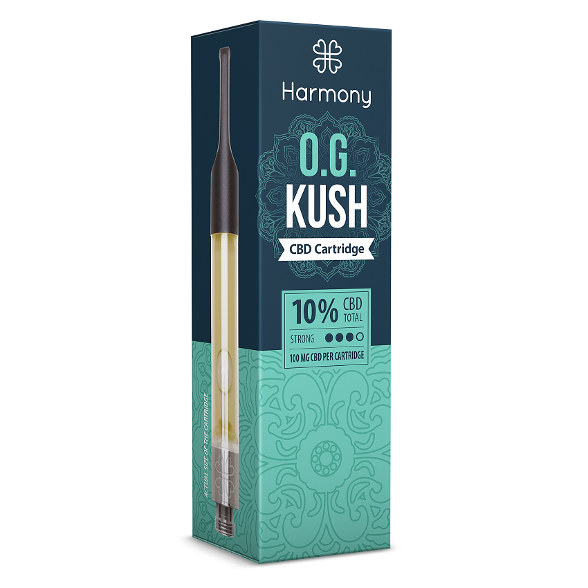Harmony CBD OG Kush-cartridge 1 ml, 100 mg CBD