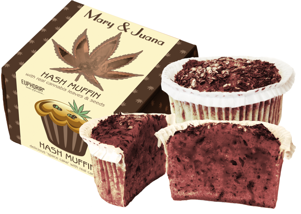 Euphoria Hasj Muffin 60 gr
