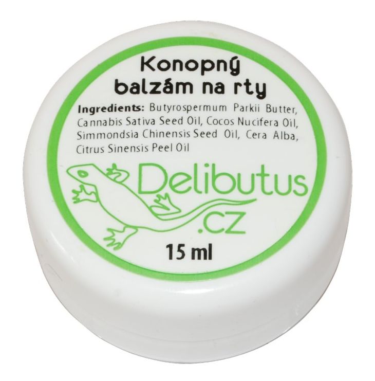 Delibutus Hennep Lippenbalsem 15 ml