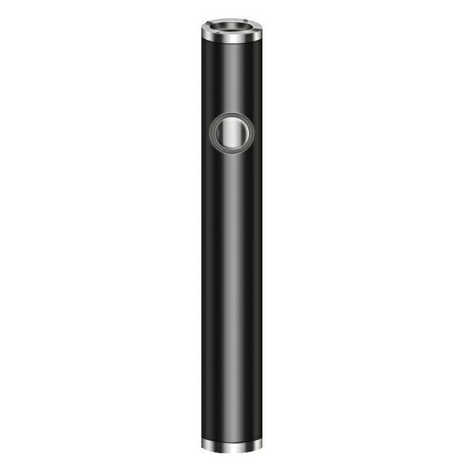 Akku für CBD-Kartusche, 380 mAh, 510er Gewinde, USB-Ladegerät, Schwarz