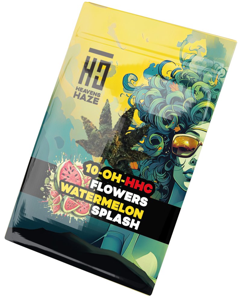 Heavens Haze 10-OH-HHC Blüten Wassermelonen-Splash, 20 % 10-OH-HHC, 1 g