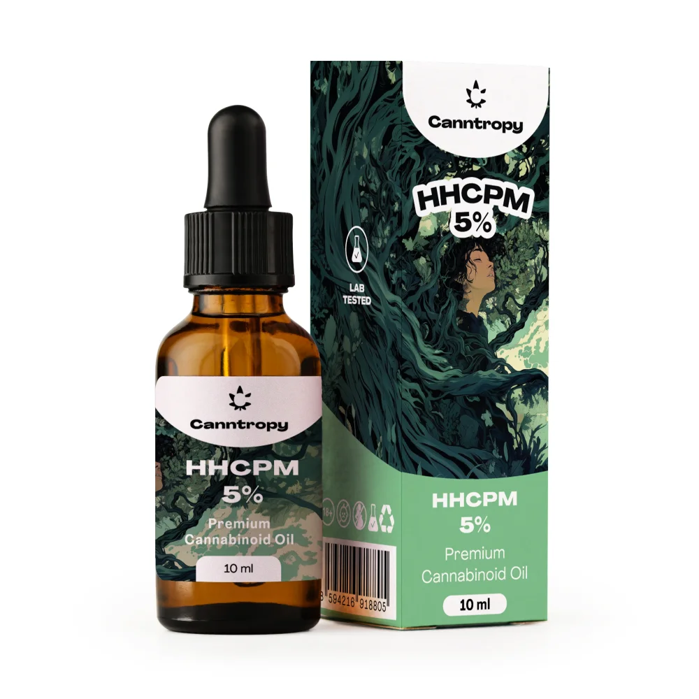 Canntropy HHCPM prémiový kanabinoidný olej, 5 % HHCPM, 10 ml