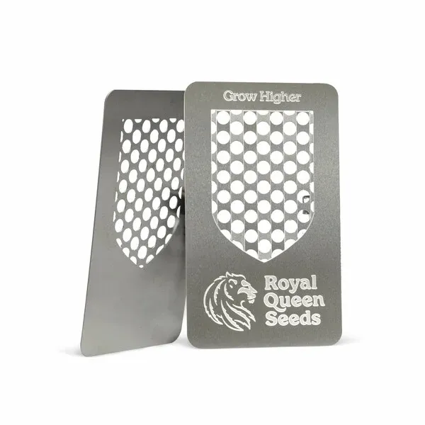 Royal Queen Seeds Mlynček na karty RQS, 2 diely, 15 x 12 x 2 cm