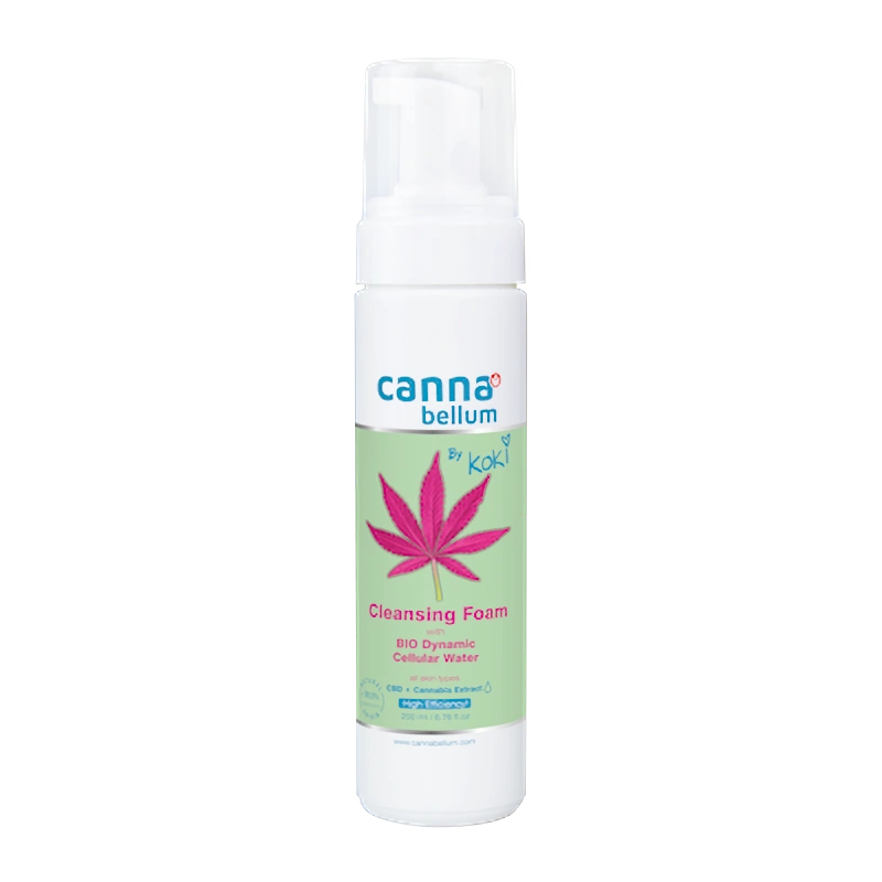 Cannabellum Reinigingsschuim van KOKI 200 ml
