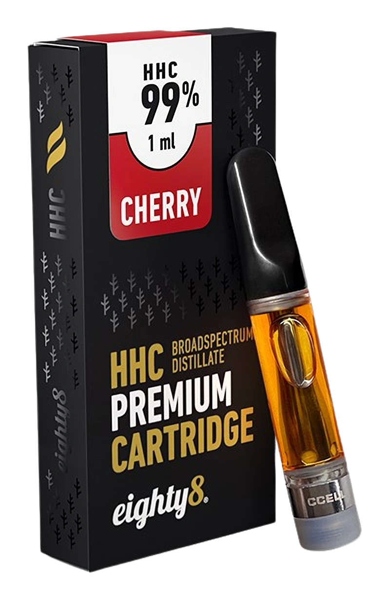 Eighty8 HHC-patroon kersen - 99 % HHC, 1 ml
