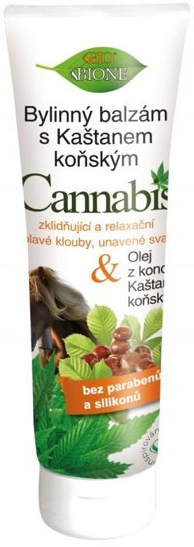 Bione Konopná bylinná masť s pagaštanom konským, 300 ml