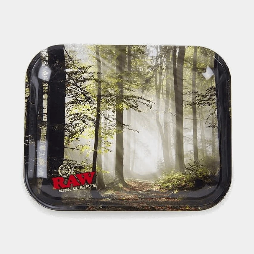 RAW – Forest Large Metal Rolling Tray