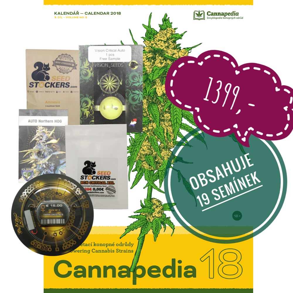 Kalendář 2018 – Ultimátní samonakvétačky + 19 seminarie
