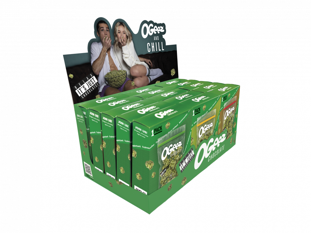 OGeez® Display 3 smaken x 5 stuks, 85 g