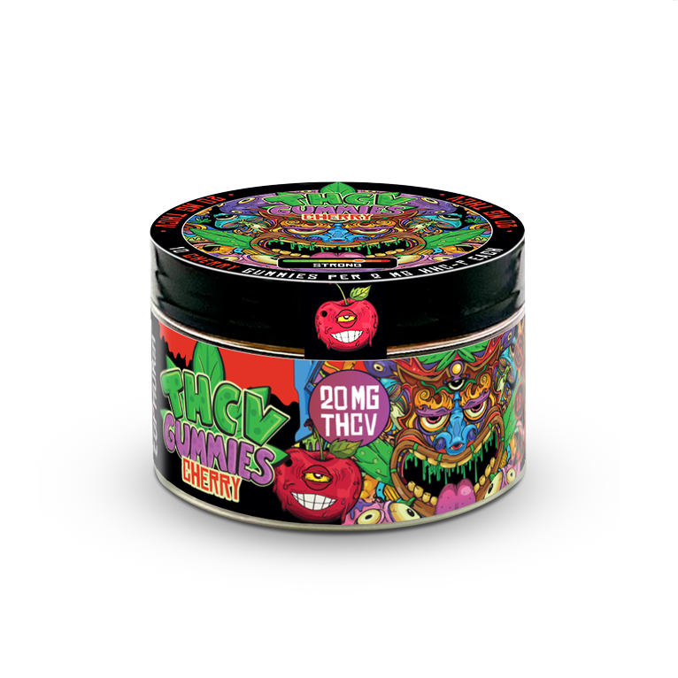 Euphoria THCV Gummies Cherry, 10 ks x 2 mg, 20 mg THCV