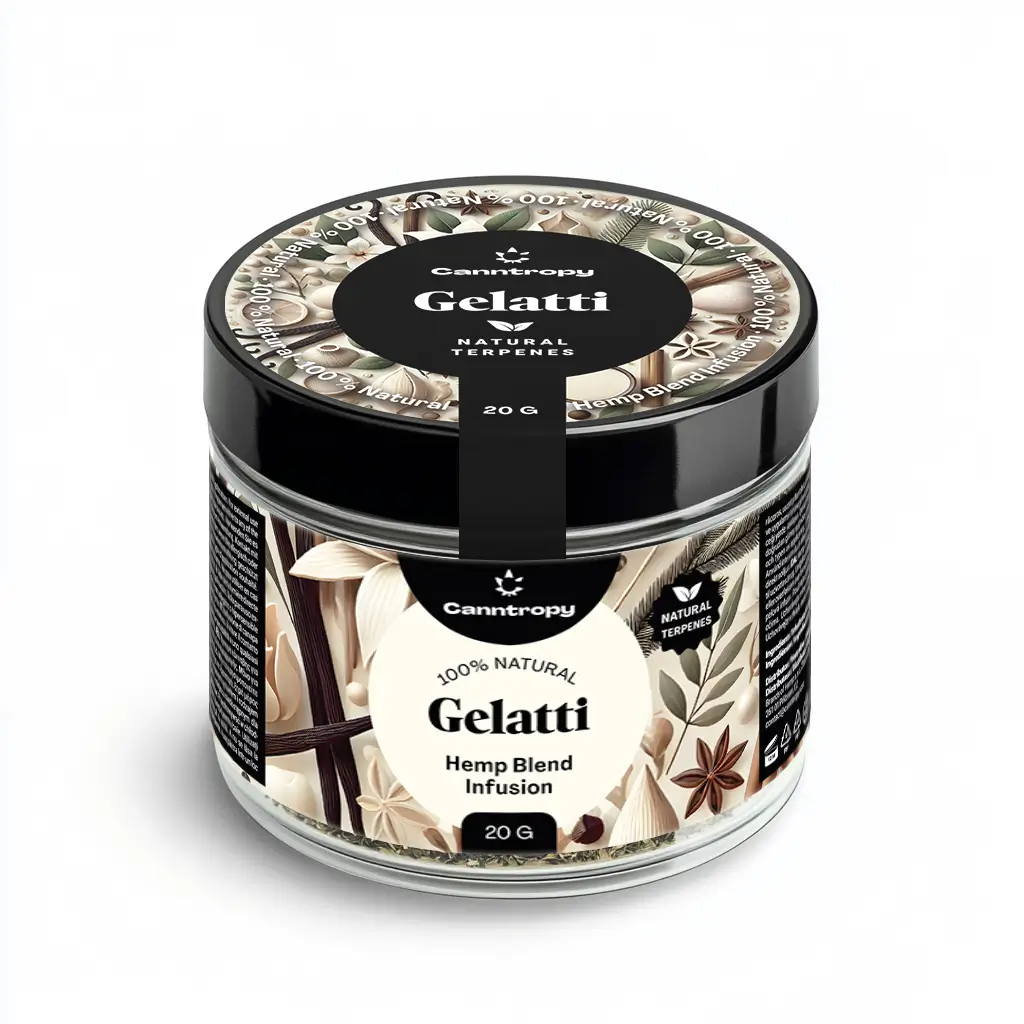 Canntropy Zmes konope, mleté kvety - Gelatti (20 g)