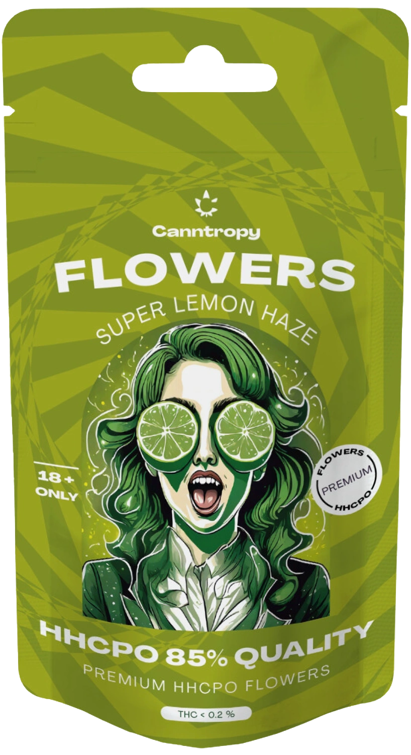 Canntropy HHCPO Flower Super Lemon Haze, HHCPO-kwaliteit 85%, 1 g - 100 g
