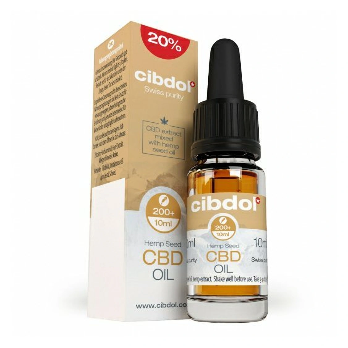 Cibdol Hennepolie 20% CBD, 5520 mg, 30 ml