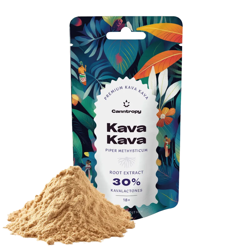 Canntropy Kava Kava (Piper methysticum) Root Extract 30% Kavalactones, 5g - 100g 100 gramů