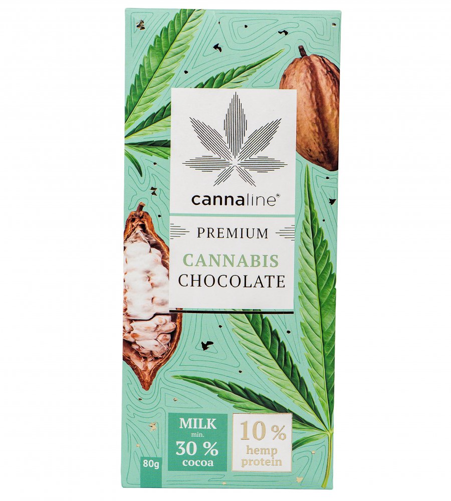 CANNALINE Konopné čokoládové mlieko, 80 g