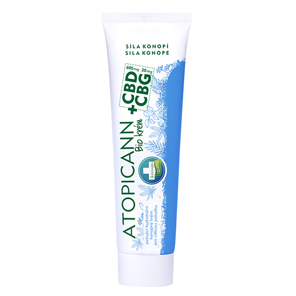 Annabis Atopicann Natural Bio Creme mit CBD und CBG zur Pflege problematischer Haut, 100 ml