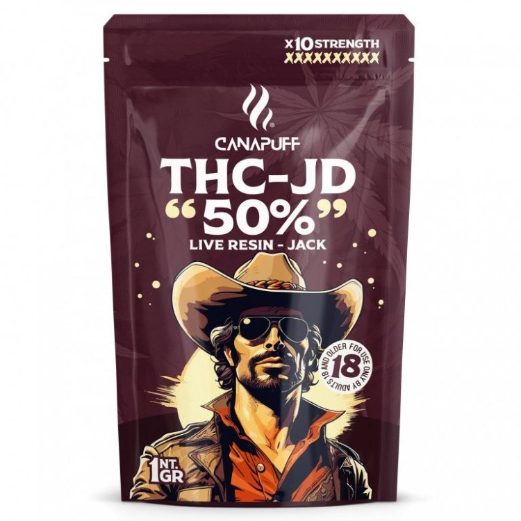 CanaPuff THCJD Bloemen Jack 50 % THCJD, 1 g - 5 g