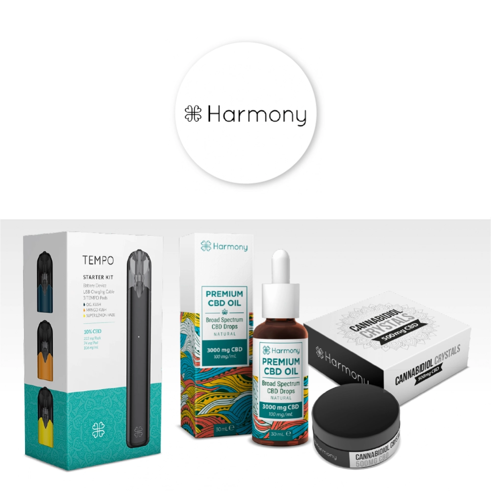 Harmony CBD-pakket Klassiekers - 3818 mg