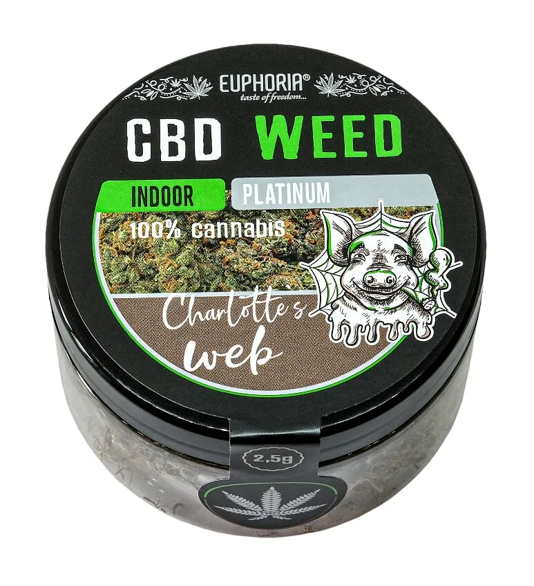 Euphoria CBD Weed Platinum Greedy Pig - 2,5 g