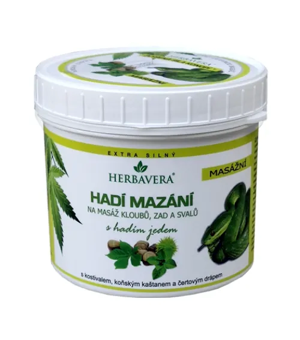 Herbavera Hadia masť s konope a gaštanom 500 ml