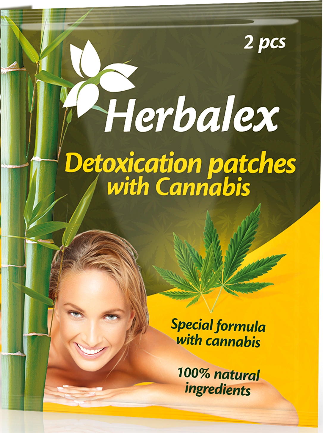 Herbalex detoxikačné náplasti s konope 2ks