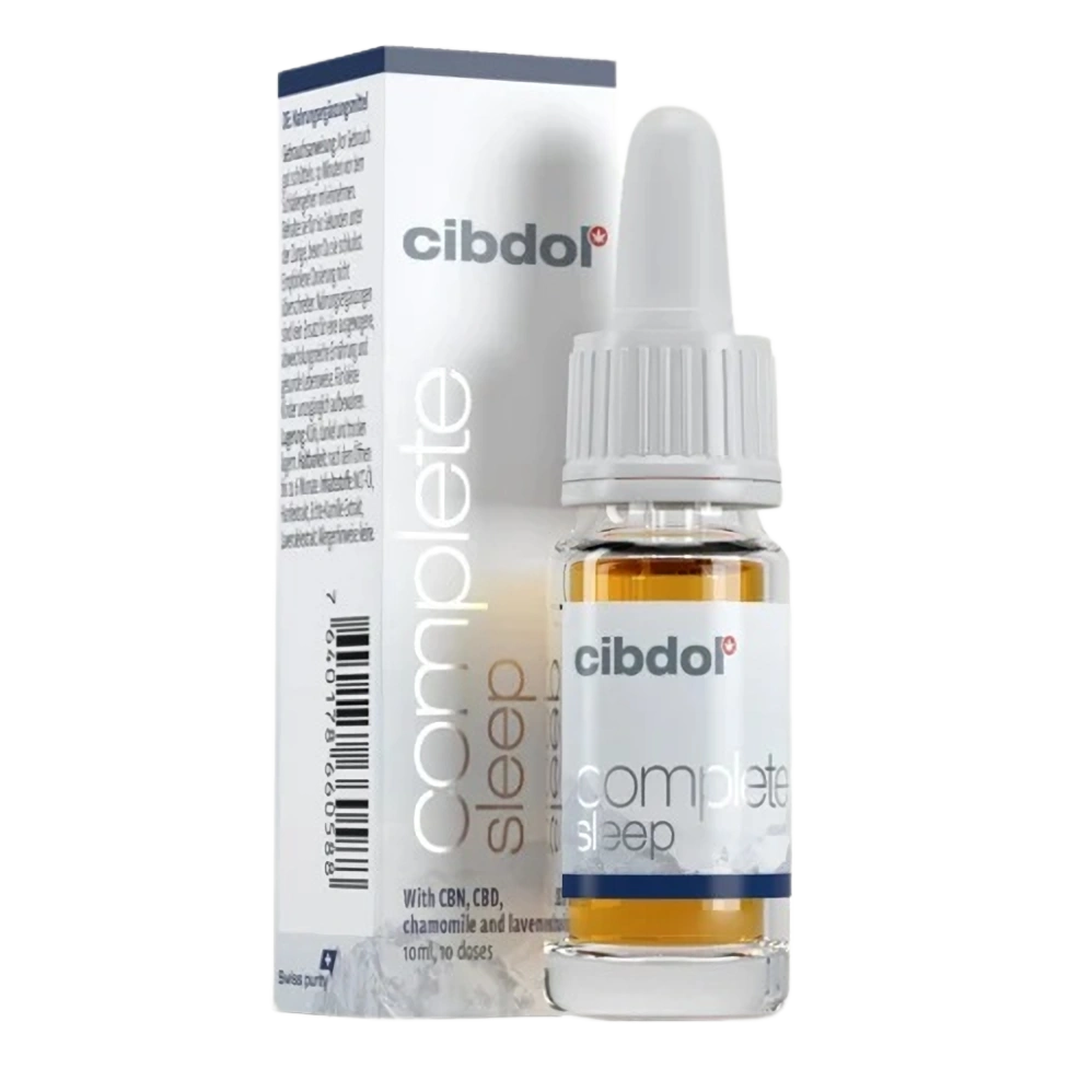 Cibdol Complete Sleep olej 5% CBN + 2,5% CBD, 10 ml