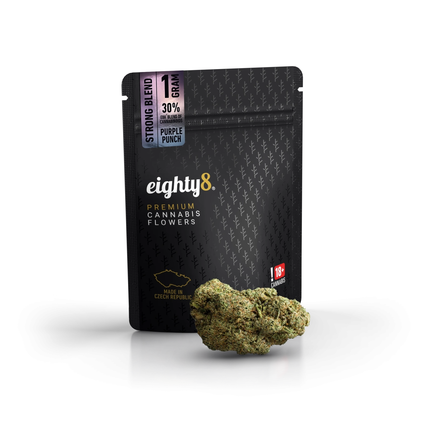 Eighty8 E8High Kvety Purple Punch, 1 - 3,5 g 1 gram