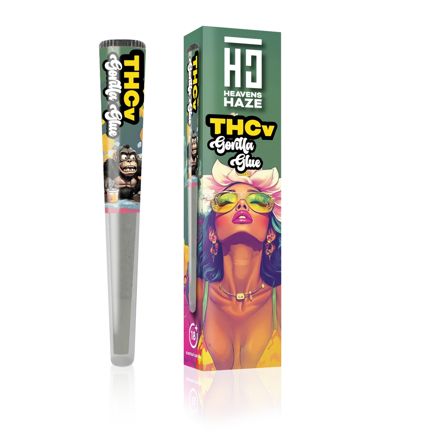 Heavens Haze THCV Pre-Roll Gorilla Glue, 1 g