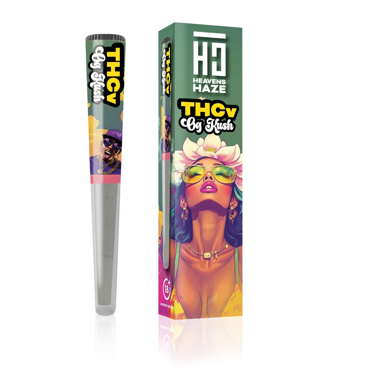 Heavens Haze THCV Pre-Roll OG Kush, 1 g