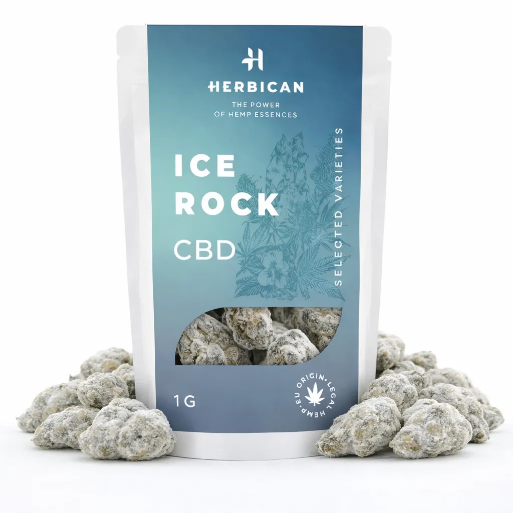 Herbican CBD Ice Rock, 1 g - 100 g 10 gramov