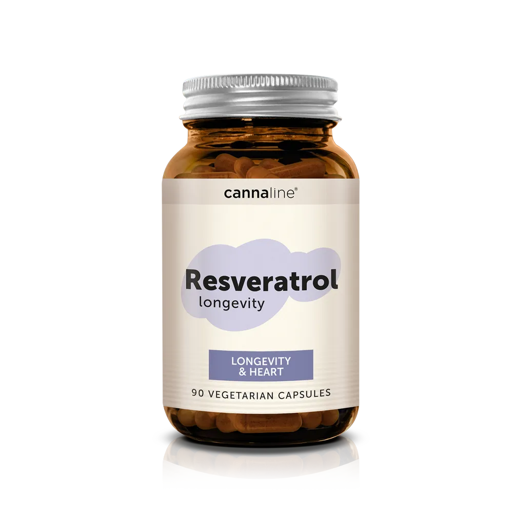 Cannaline Resveratrol  antioxidantný štít (90 kapsúl)