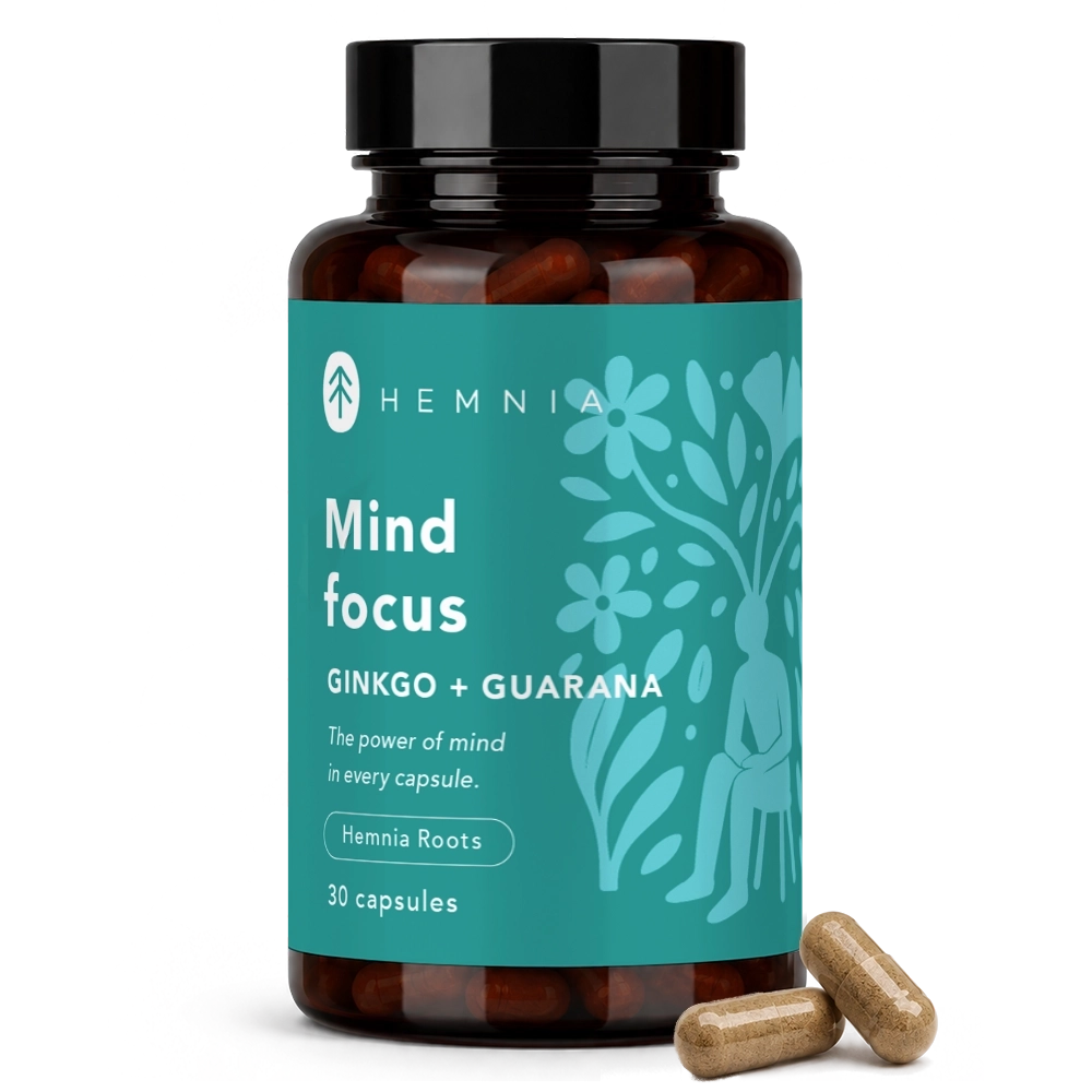 Hemnia Ginkgo + Guarana kapsule 30 x 500mg