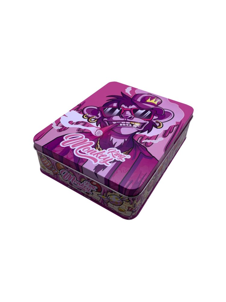 Monkey King Grote metalen opbergdoos (Bubblegum-editie)