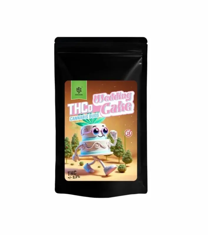 Czech CBD THCD konope kvet Svadobná torta, 1 g – 1000 g 10 gramov