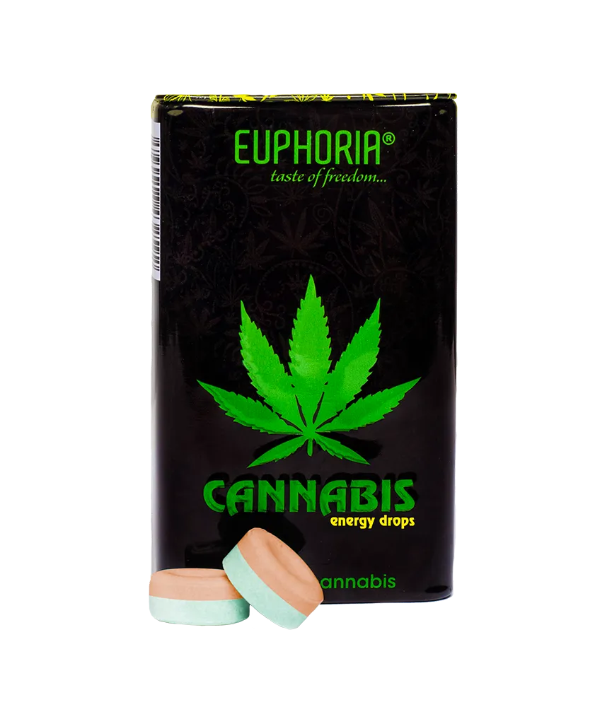 Euphoria Energetické konopné cukríky, 25 g