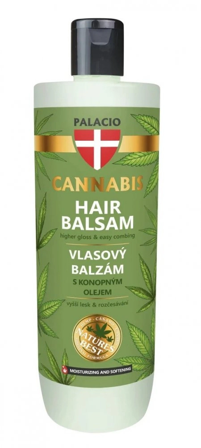 Palacio Konopný balzam na vlasy, 500 ml