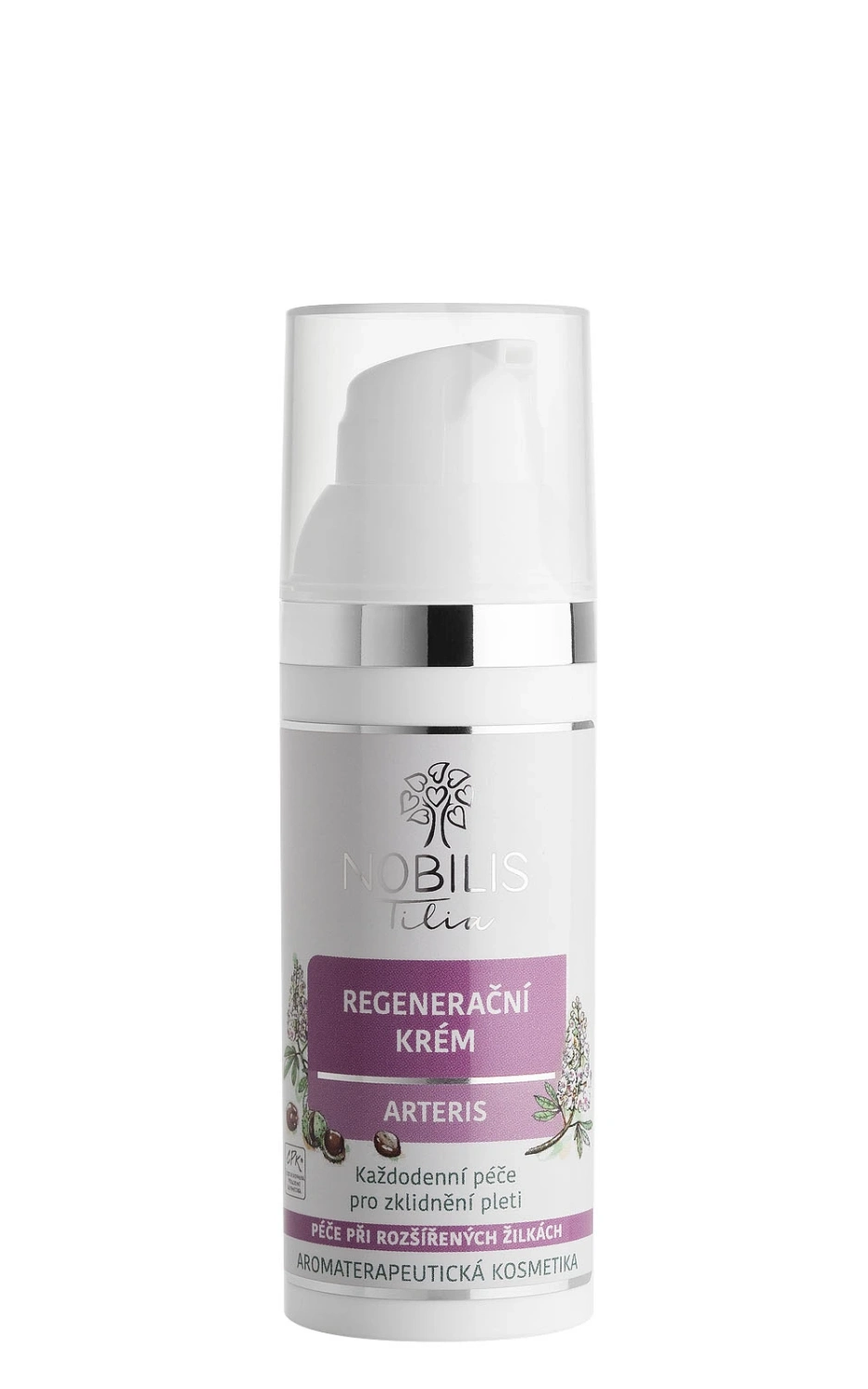 Nobilis Tilia Regeneračný Krém Arteris, 50 ml
