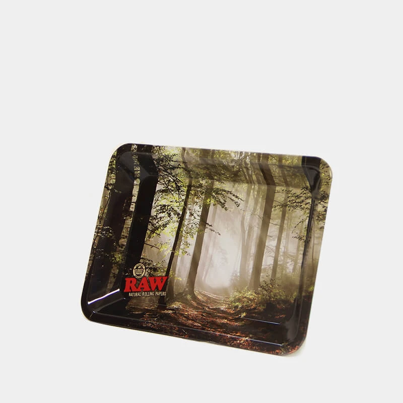 RAW – Forest Small Metal Rolling Tray