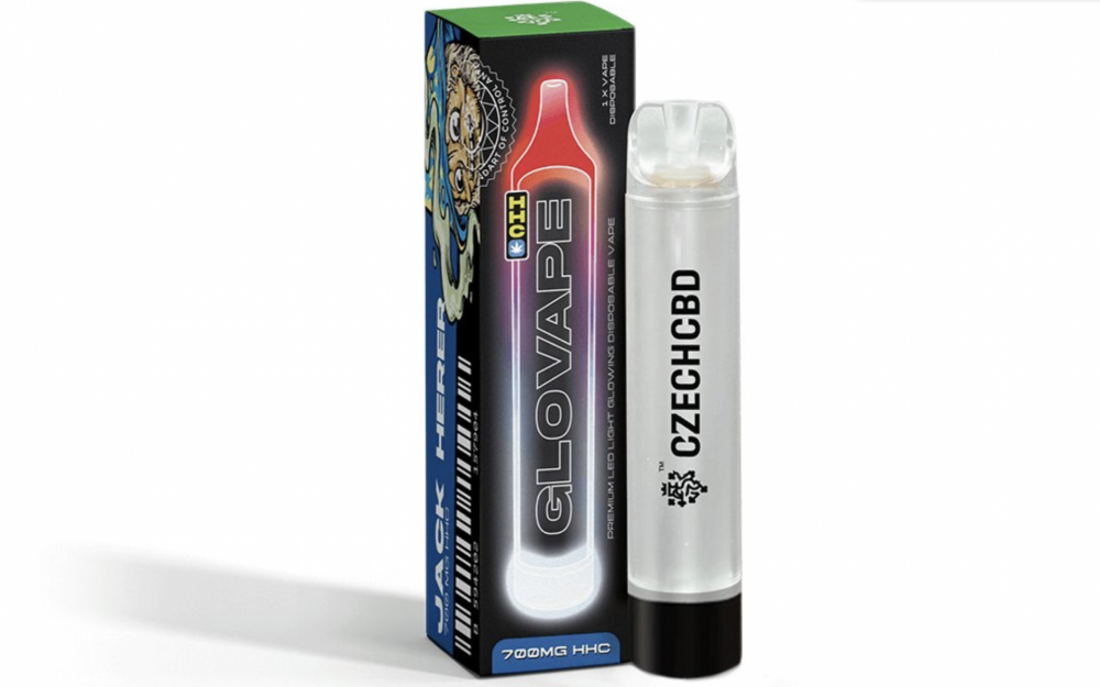 Tsjechische CBD GloVape Jack Herer, 700 mg HHC, 1,5 ml