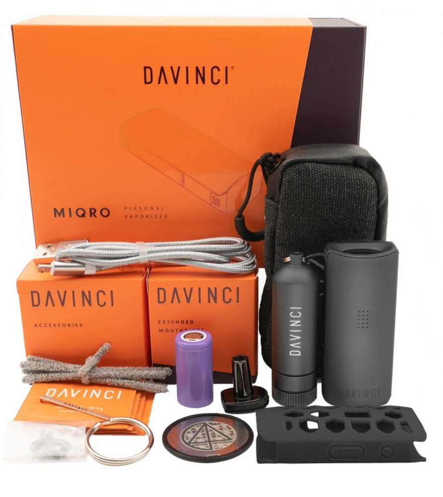 DaVinci MIQRO-verdamper - Onyx/zwart - Explorer's collectieset